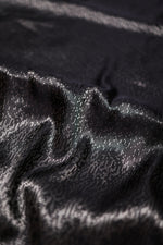 Handwoven Black Banarasi Tissue Katan silk Saree