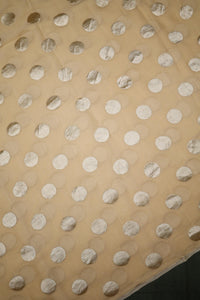 Handwoven Cream Banarasi Khaddi Georgette Saree