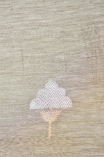 Handwoven Mud Green Banarasi Linen Silk Suit