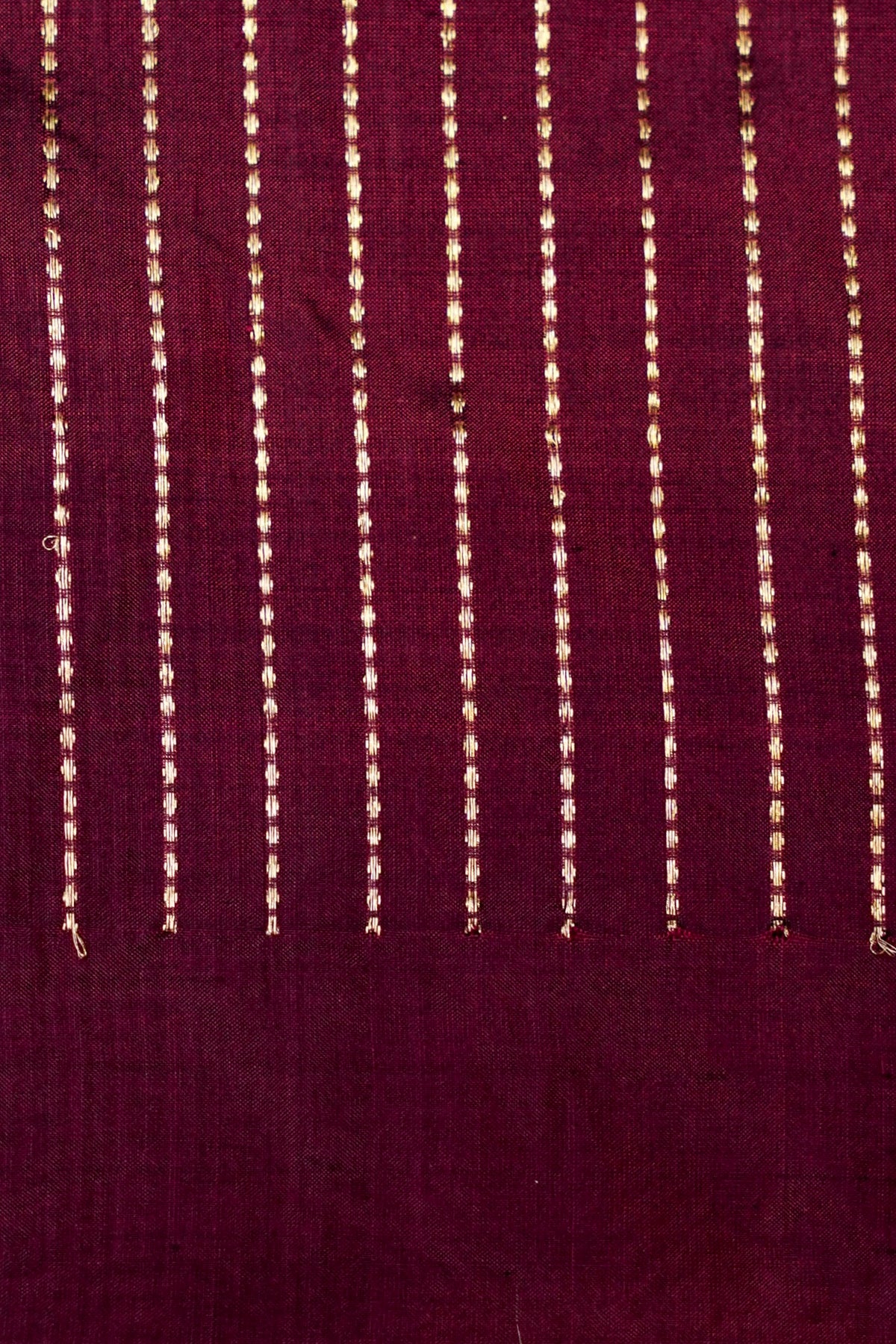 Handwoven Wine  Banarasi Katan Silk Saree