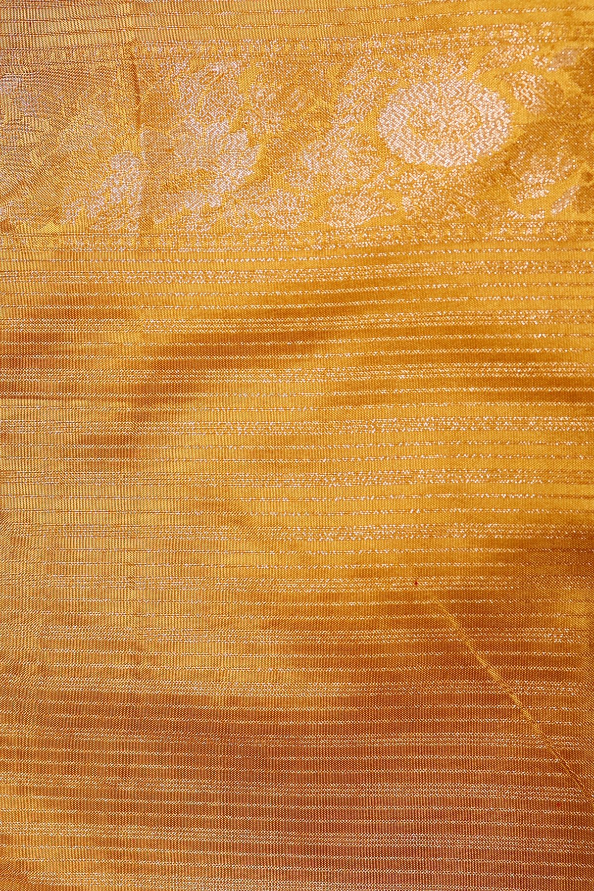 Handwoven Mustard Yellow Banarasi Katan Silk Saree