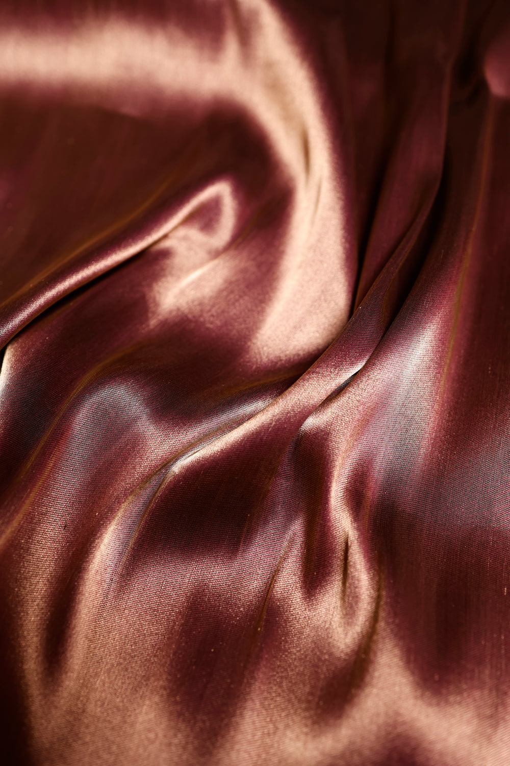 Handwoven Wine Banarasi Katan Silk Saree