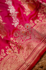 Handwoven Rangkat Banarasi Katan Silk Saree
