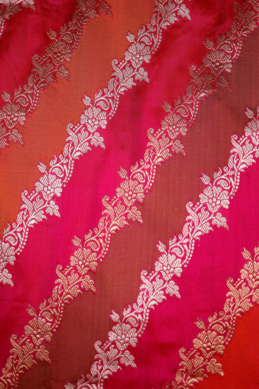 Handwoven Rangkat Banarasi Katan Silk Saree