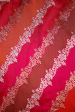 Handwoven Rangkat Banarasi Katan Silk Saree