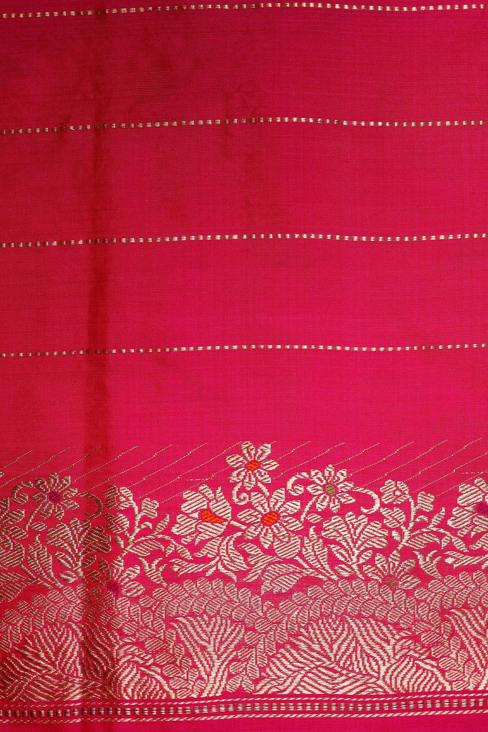 Handwoven Rangkat Banarasi Katan Silk Saree