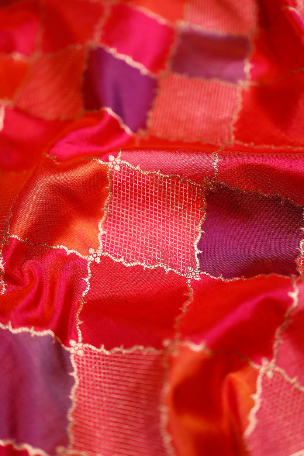Handwoven Rangkat Banarasi Katan Silk Saree