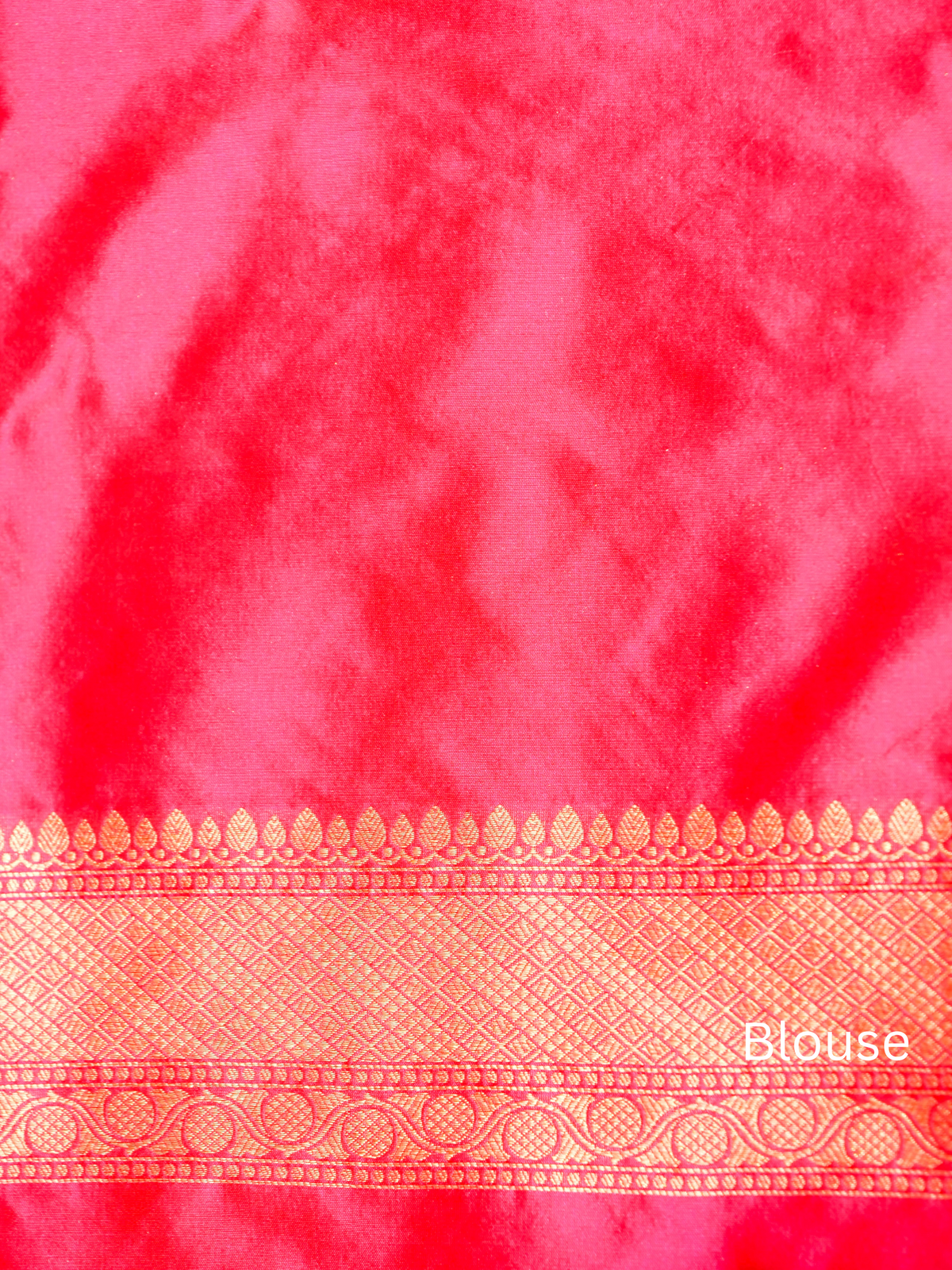 Handwoven Banarasi Pink Rangkat Katan Silk Saree