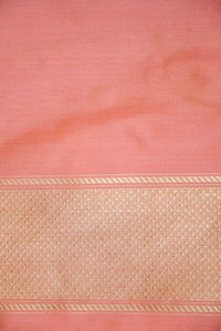 Handwoven Rangkat Real Zari Banarasi Katan Silk Saree