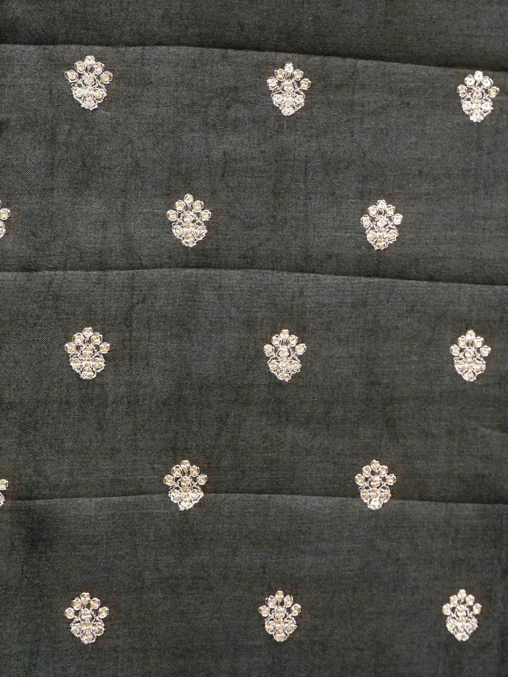 Handwoven Banarasi Black Katan Silk Suit