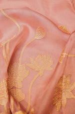 Designer Lavender Organza Saree