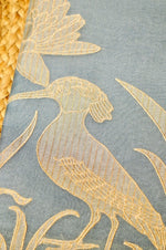 Designer Powder blue Organza Suit