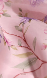 Designer Light Pink Organza Suit