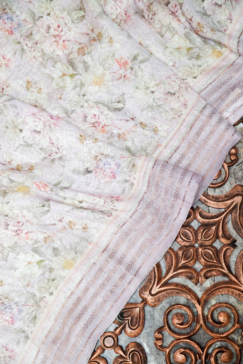 Handwoven Banarasi Cotton Silk Saree