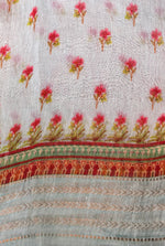 Handwoven Peach Pink Banarasi Muslin Cotton Saree