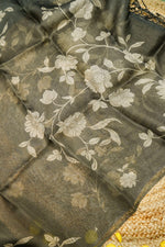 Designer White Linen Silk Suit