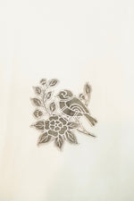 Designer White Linen Silk Suit