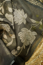 Designer White Linen Silk Suit