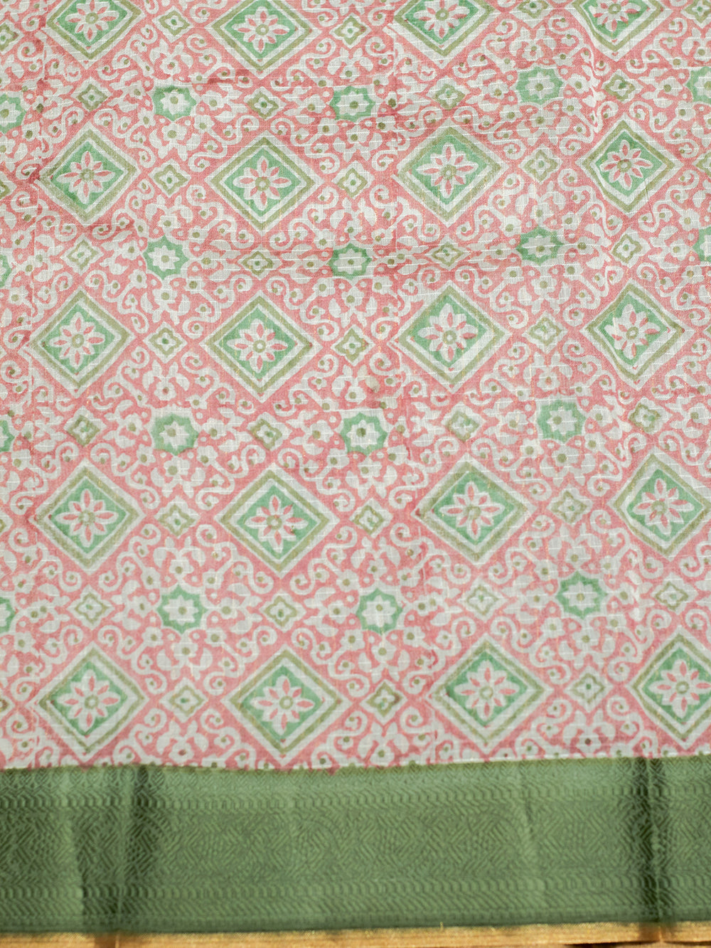 Banarasi Pink Blended Cotton Silk Saree