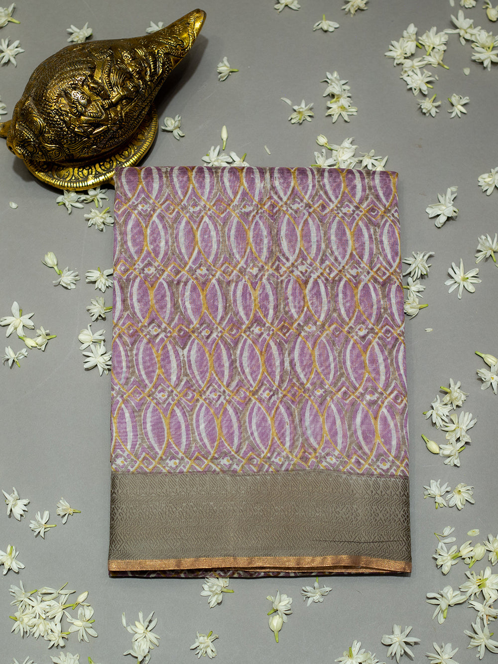 Blended Banarasi Cotton Silk Saree