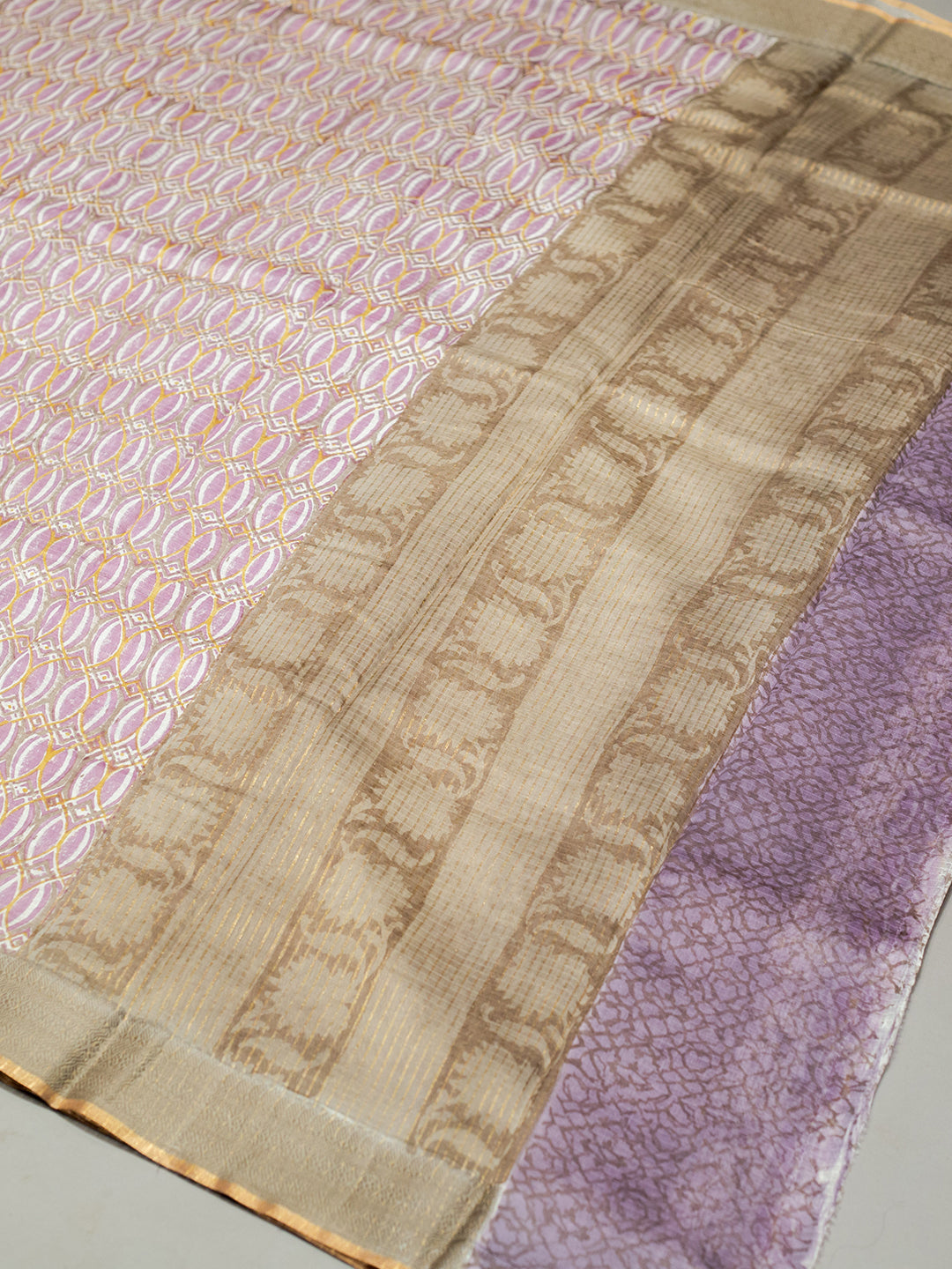 Blended Banarasi Cotton Silk Saree