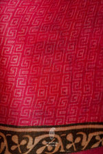 Handwoven Pink Banarasi Moonga Silk Saree