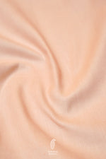 Designer Pastel Peach Organza Suit