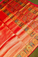Banarasi Pink Blended Moonga Silk Saree