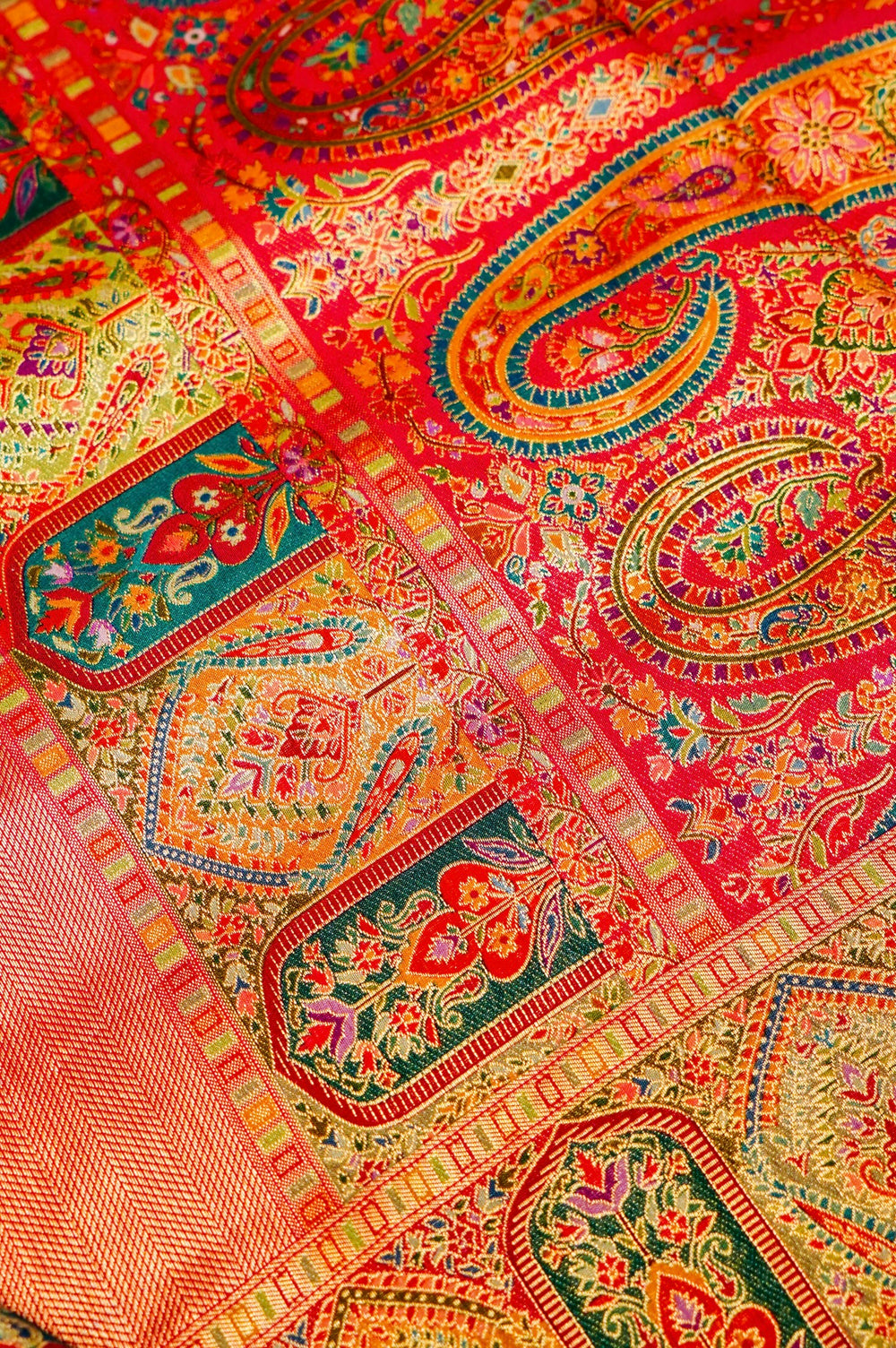 Banarasi Pink Blended Moonga Silk Saree