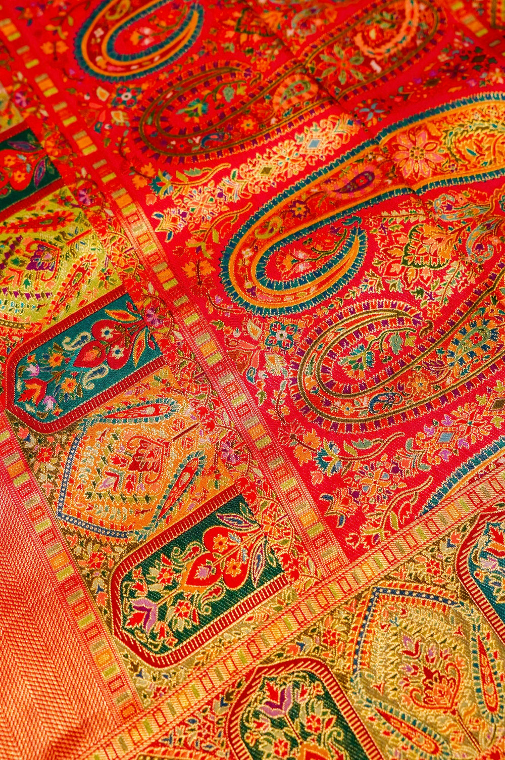 Banarasi Pink Blended Moonga Silk Saree