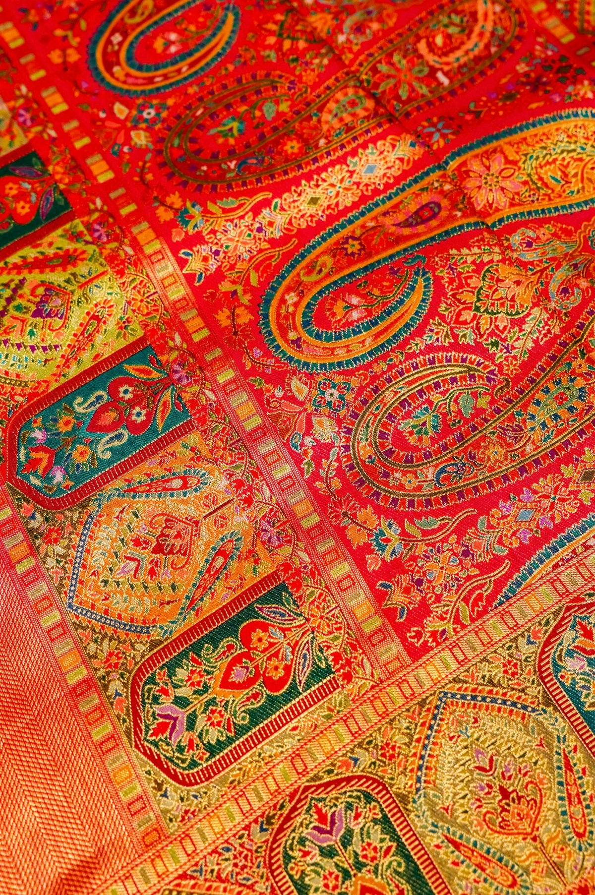 Banarasi Pink Blended Moonga Silk Saree