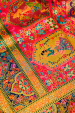 Banarasi Pink Blended Moonga Silk Saree