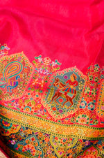 Banarasi Pink Blended Moonga Silk Saree