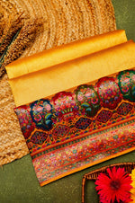 Banarasi Golden Blended Moonga Silk Saree