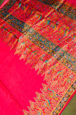 Banarasi Pink Blended Moonga Silk Saree
