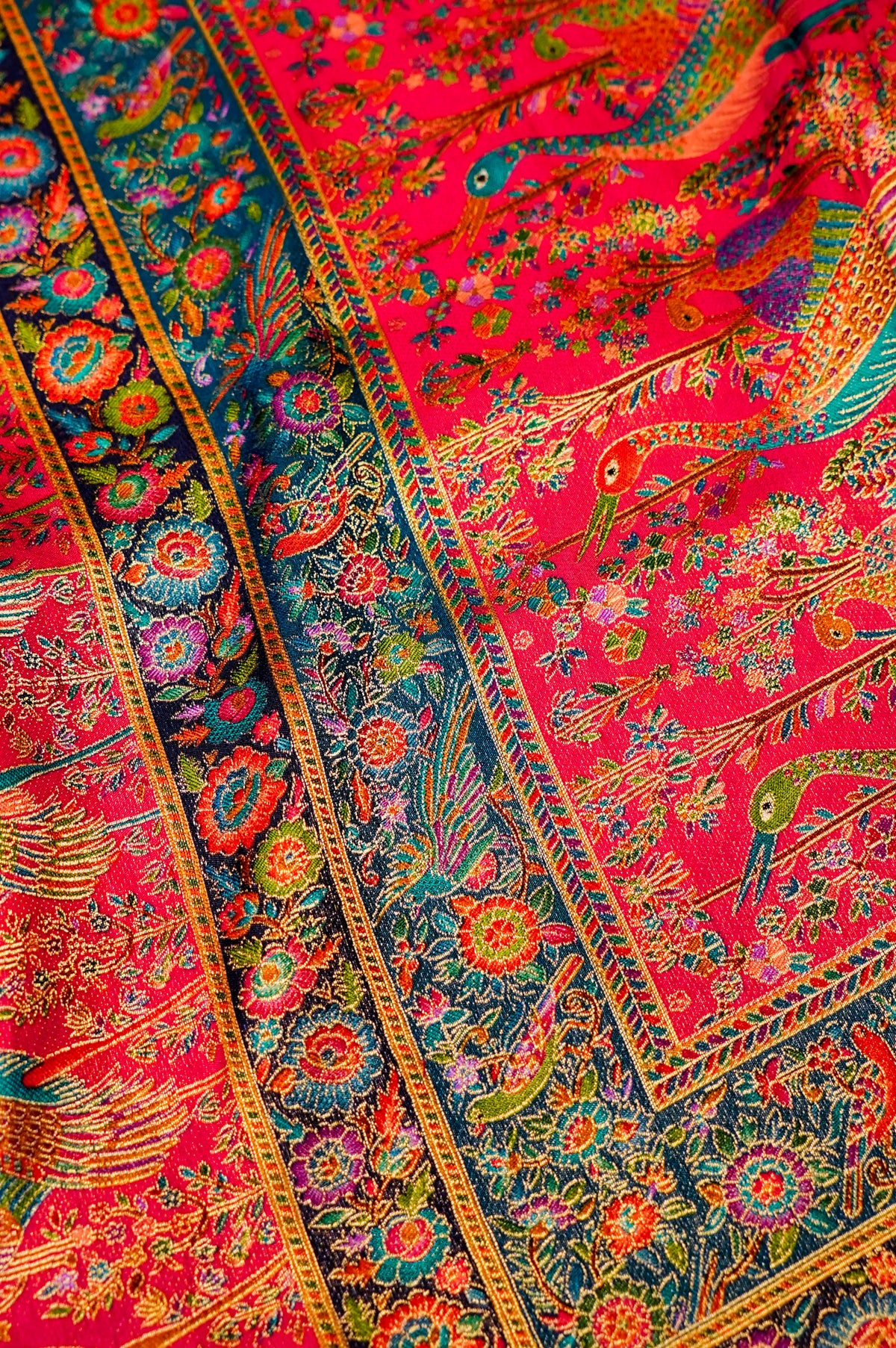 Banarasi Pink Blended Moonga Silk Saree