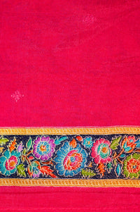 Banarasi Pink Blended Moonga Silk Saree
