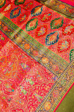 Banarasi Pink Blended Moonga Silk Saree