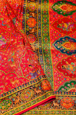 Banarasi Pink Blended Moonga Silk Saree