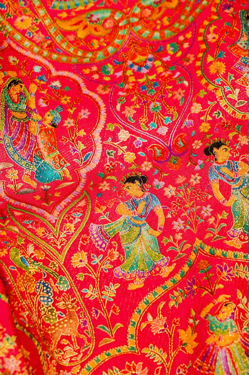 Banarasi Pink Blended Moonga Silk Saree