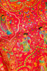 Banarasi Pink Blended Moonga Silk Saree