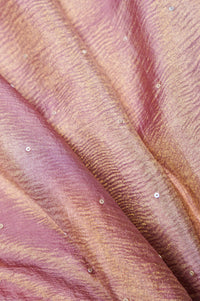 Designer lavender Tissue Silk Saree