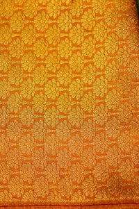 Banarasi Yellow Blended Moonga Silk Saree