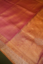 Designer Pink Blended Katan Silk Saree