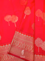Banarasi Red Blended SIlk Saree