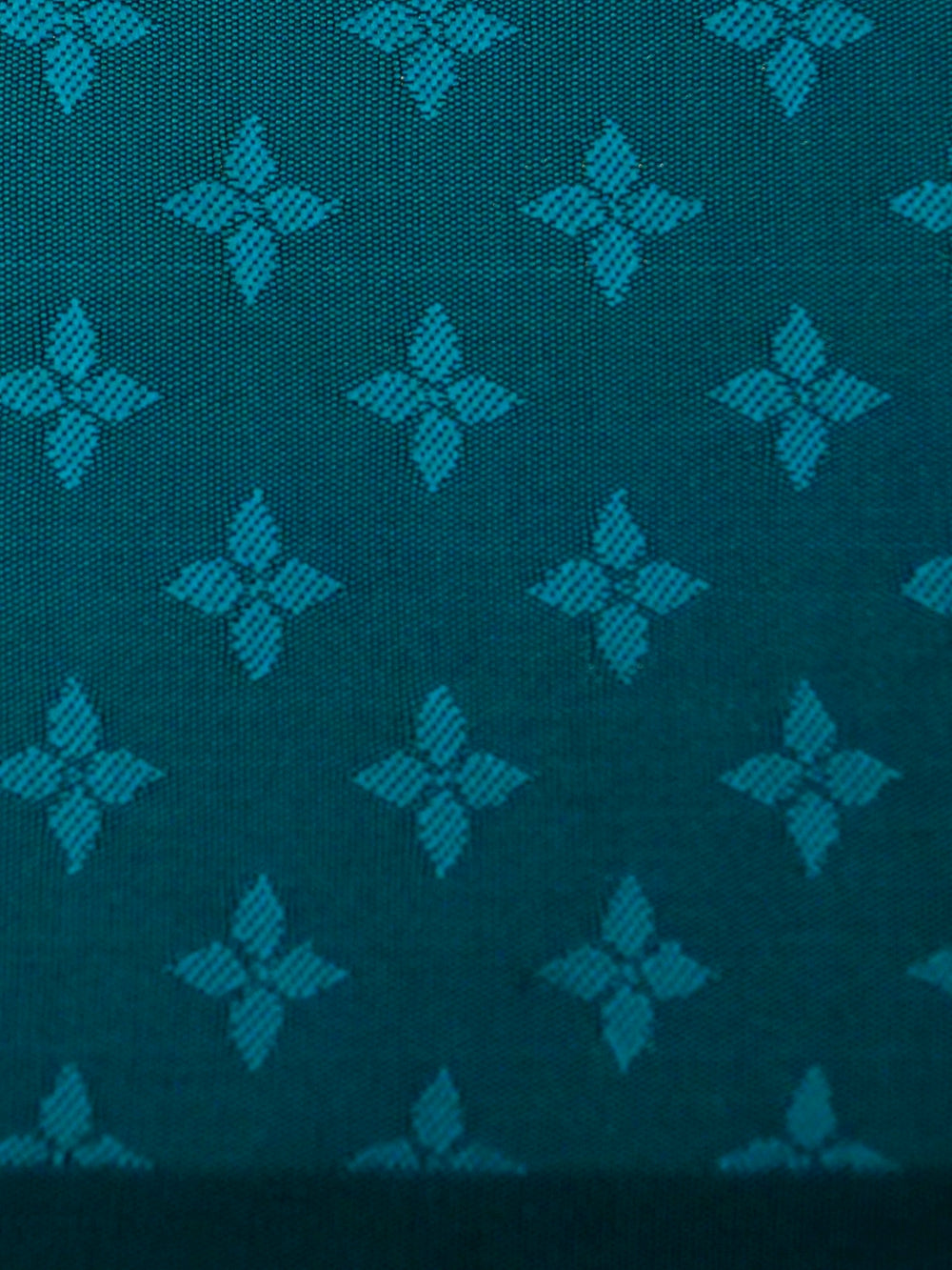 Banarasi Teal Blue Blended SIlk Saree