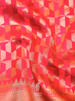 Banarasi Red Blended SIlk Saree