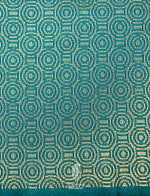 Banarasi Tufts Blue Blended Silk Saree