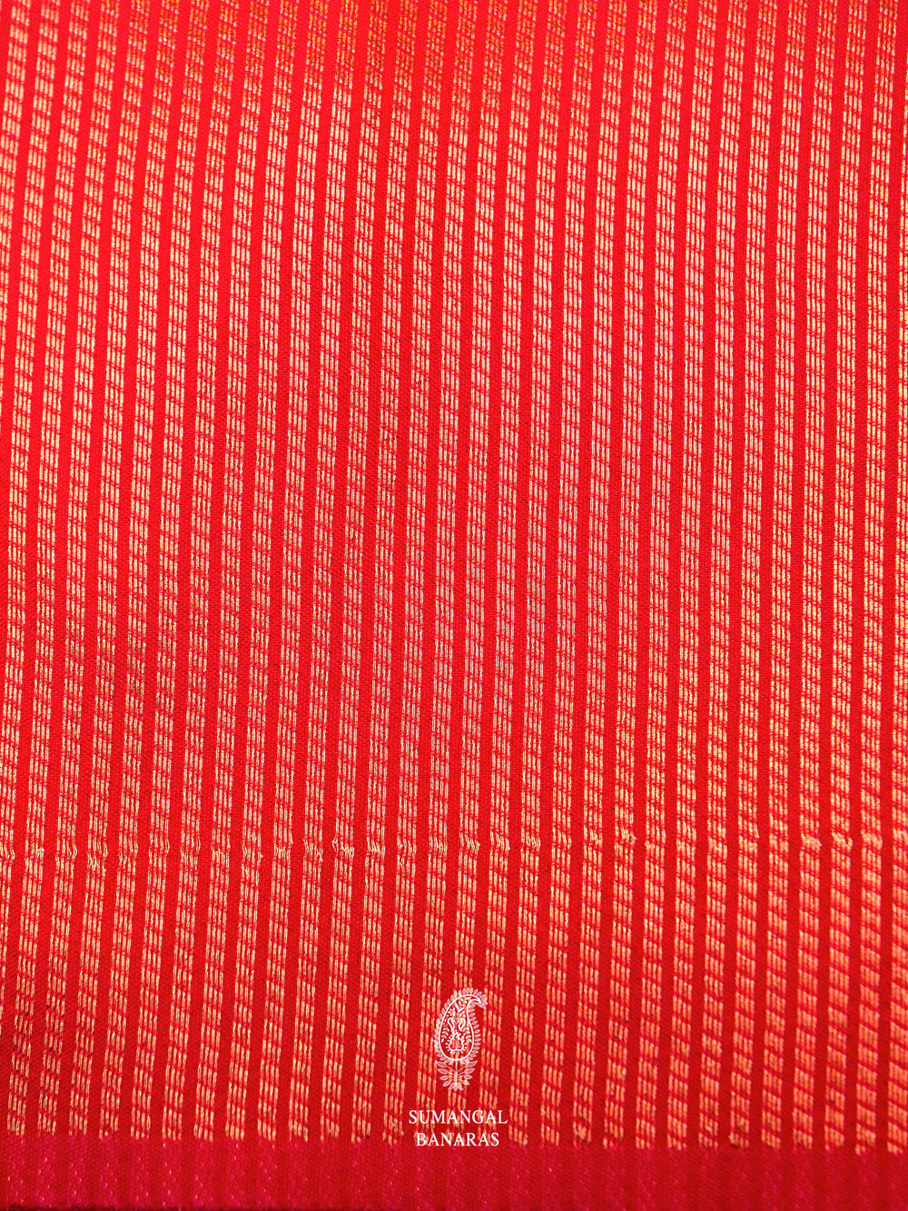 Banarasi Red Blended Silk Saree