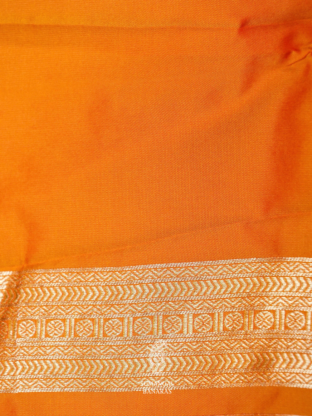 Banarasi Mustard Blended Silk Saree